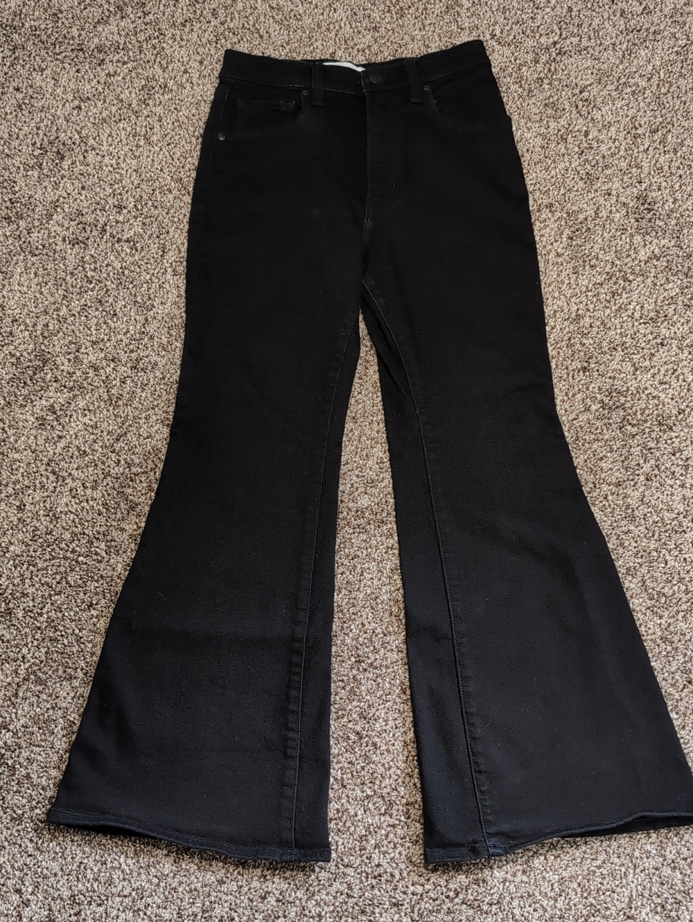 Abercrombie And Fitch The Flare Ultra High Rise Jeans Size 27